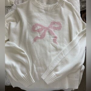 hollister bow sweater